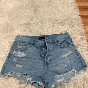 Aeropostale Blue Denim Shorts